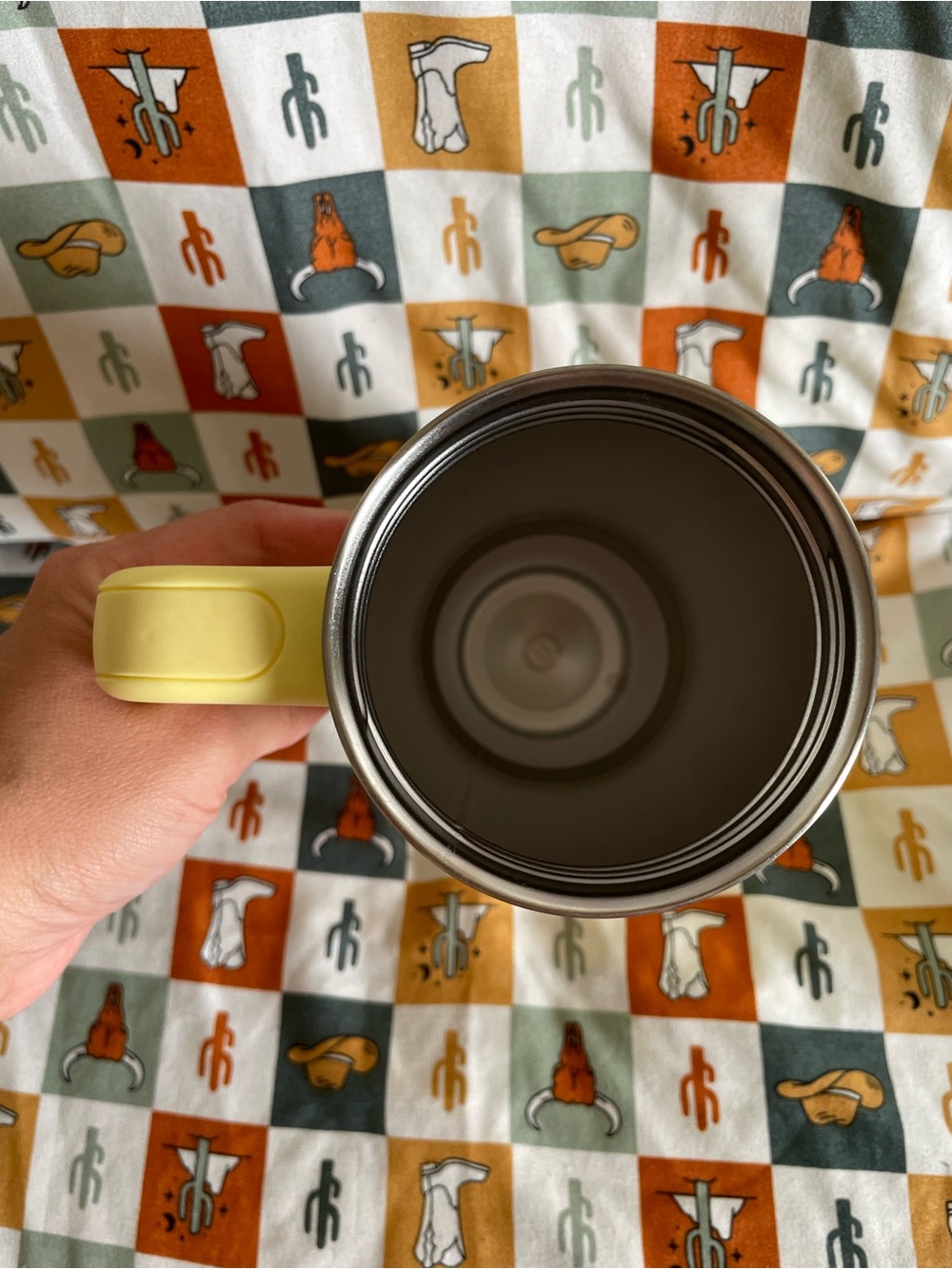 Stanley Yellow 30 oz Insulated Cup with Handle - Picture 7 of 8